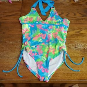 Justice swimsuit, size 16
